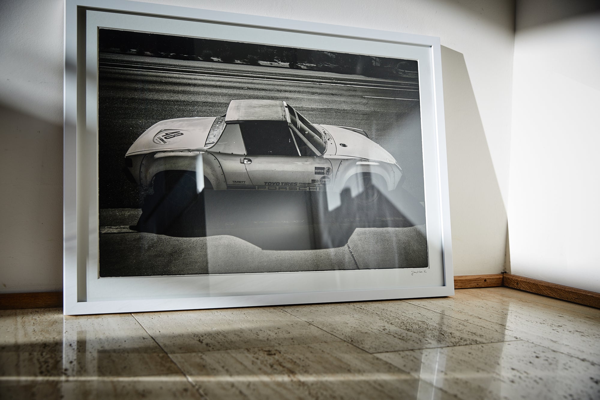 Jimmy’s Porsche outlaw car – cinematic fine art print