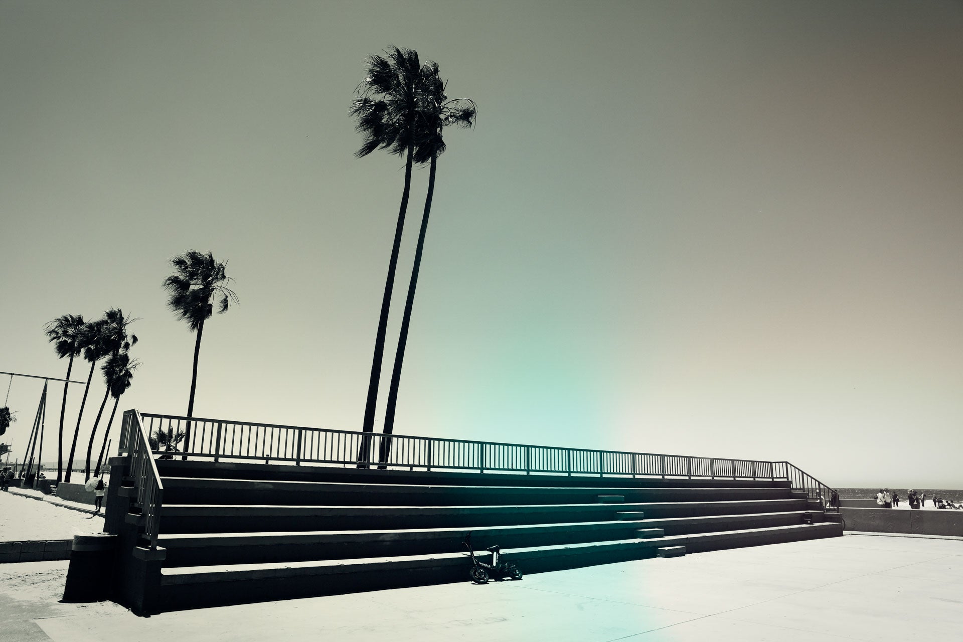 Fine art photography by Frank Kayser – Venice Beach 2019, The Bike.