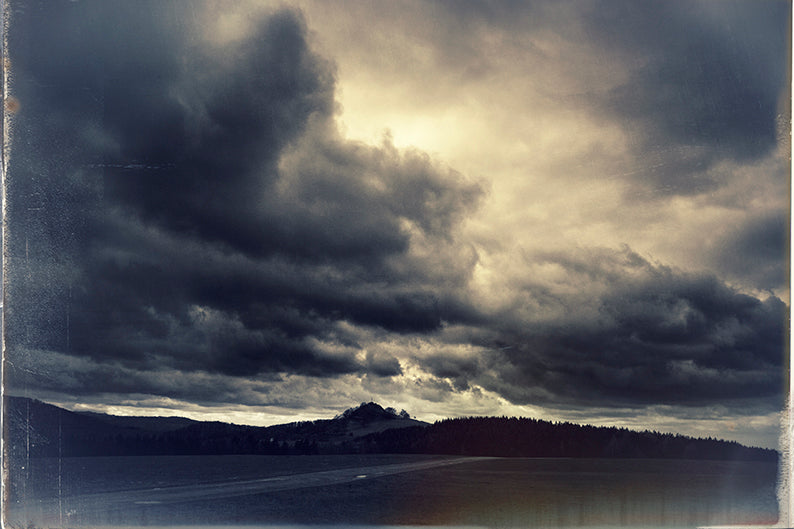 Fine art photography by Frank Kayser – dramatic skies and storm clouds above the Rhön.